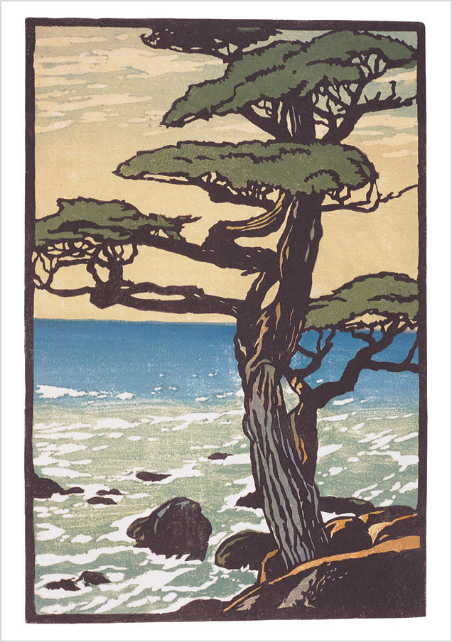 Arts and Crafts Block Prints by William S. Rice Boxed Notecard Assortment Interior Style 4 - Coast Guard, c. 1927