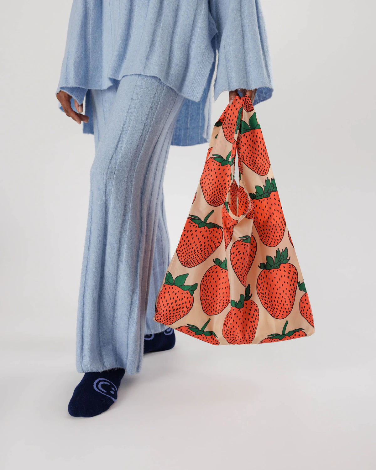 Standard Baggu Reusable Shopping Bag - Strawberry