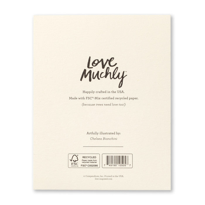 Anniversary Greeting Card - I Love Us! Back