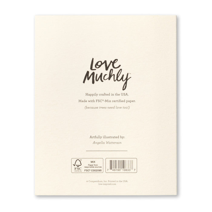 Friendship Greeting Card - Just Knowing You... Back