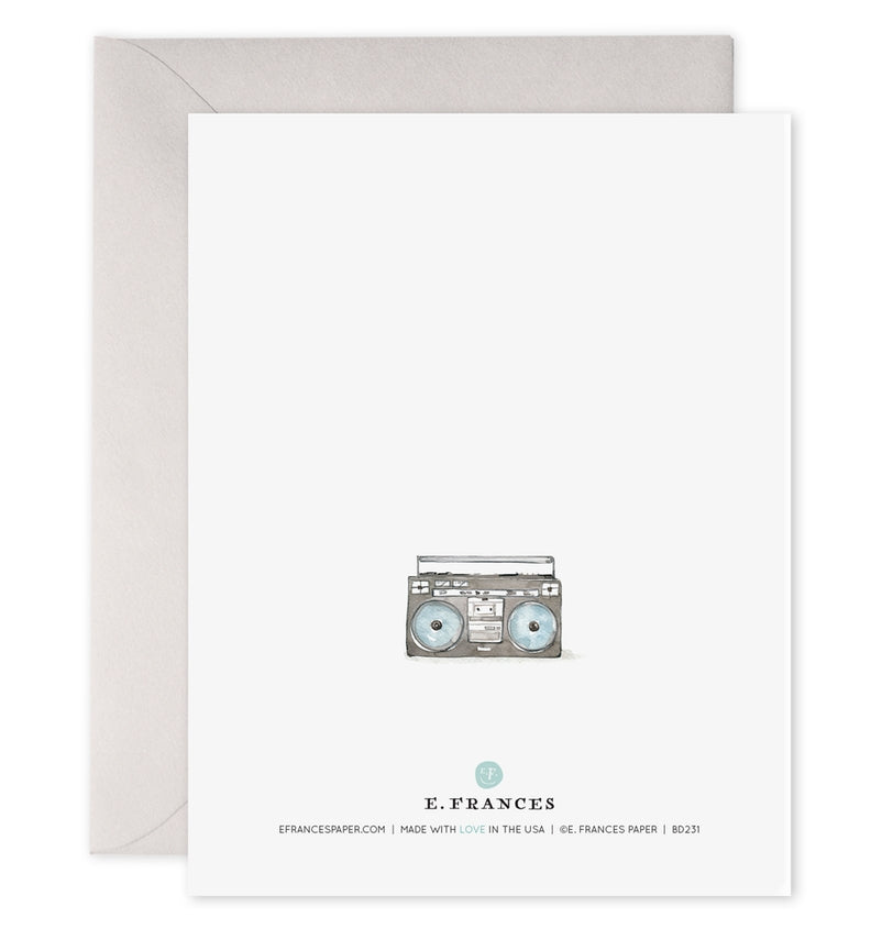 Disco Ball Dance Hard Birthday Card