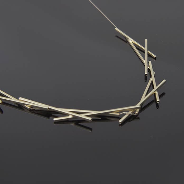 Sixes & Sevens Geometric Short Necklace