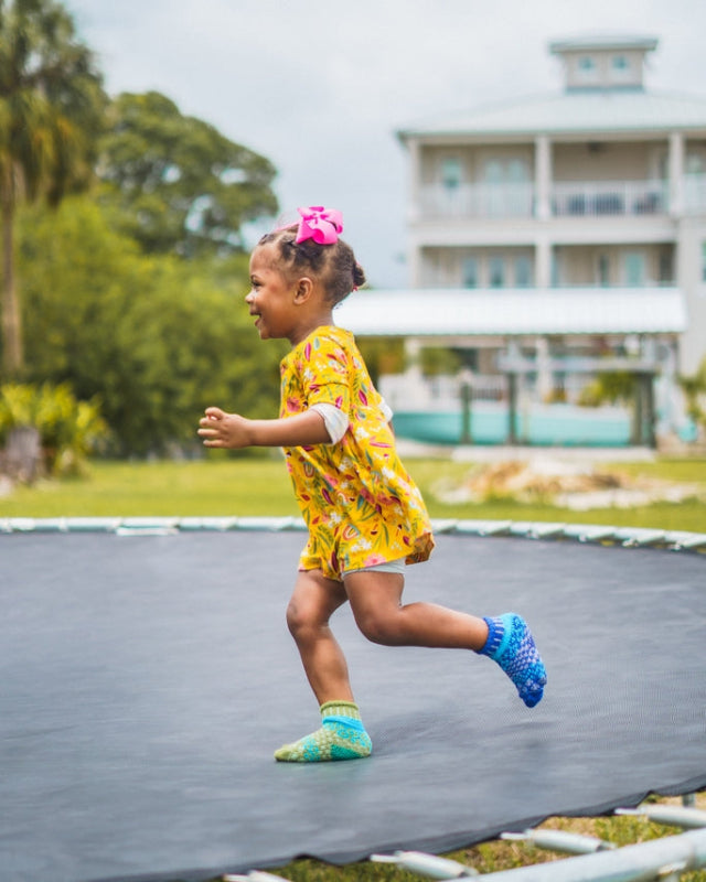 Colorful Mismatched Cotton Crochet Baby Socks Prism Lifestyle