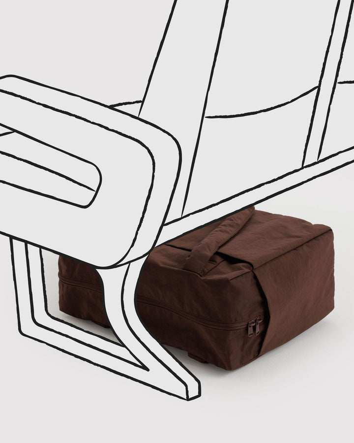 Small Cloud Carry-On Tote - Coffee