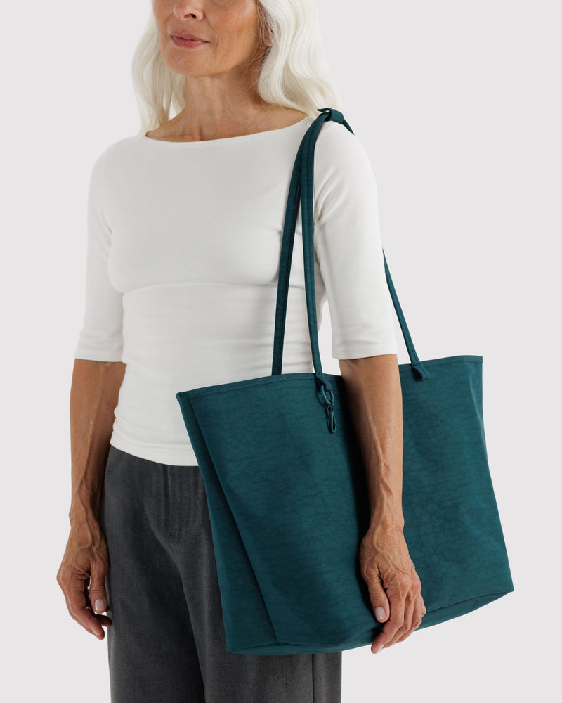 Large Nylon Reversible Tote Bag - Deep Sea Mix