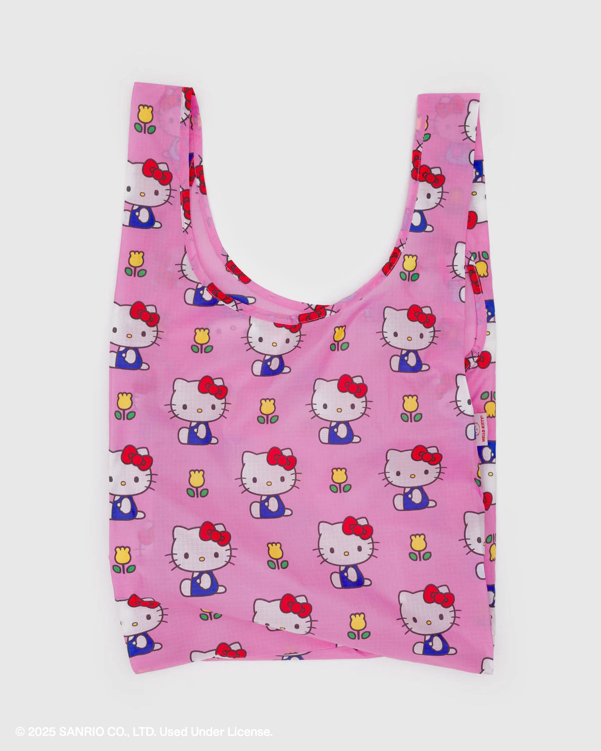 Standard Baggu Reusable Shopping Bag - Hello Kitty Pink