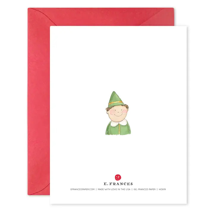 I Know Him Santa Holiday Greeting Card