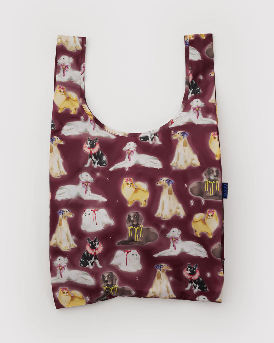Standard Baggu Reusable Shopping Bag - Fancy Dogs