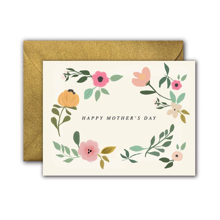 Floral Mother's Day Greeting Card