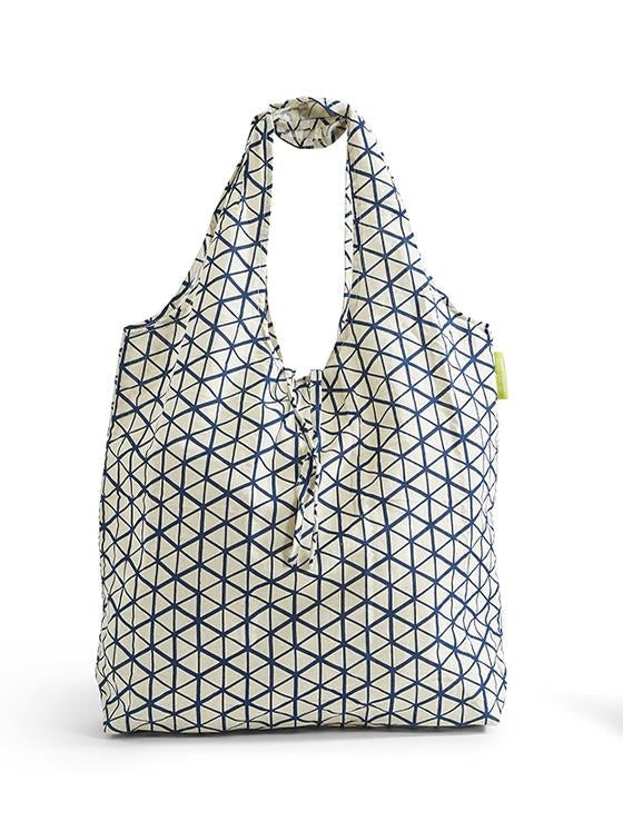 Indigo Inspired Cotton Market Tote Bag