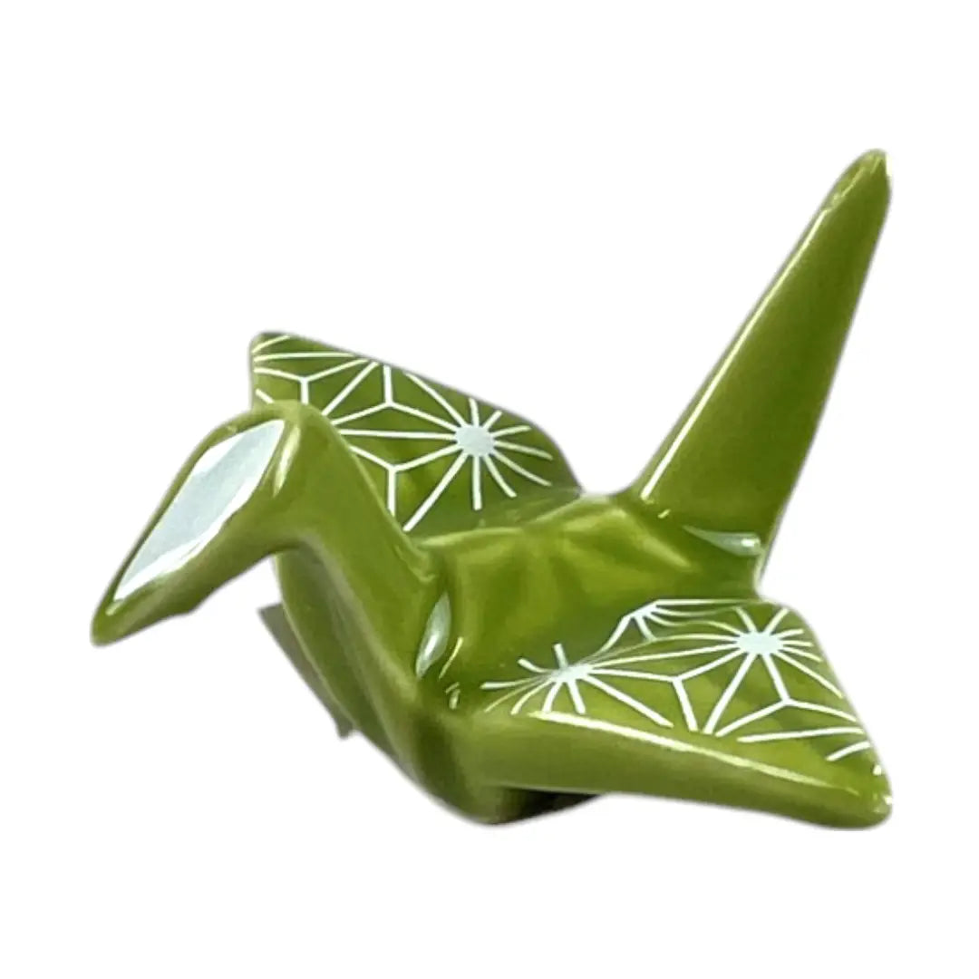Origami Crane Porcelain Chopsticks Rest