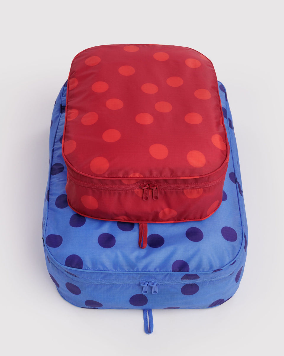 Large Packing Cube Set - Polka Dot Mix