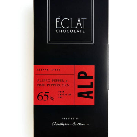 Handcrafted Artisan Destination Chocolate Bar - ALP Aleppo & Pink Peppercorn Front