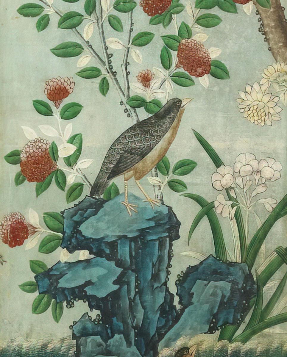 Birds and Flowers Bookmark