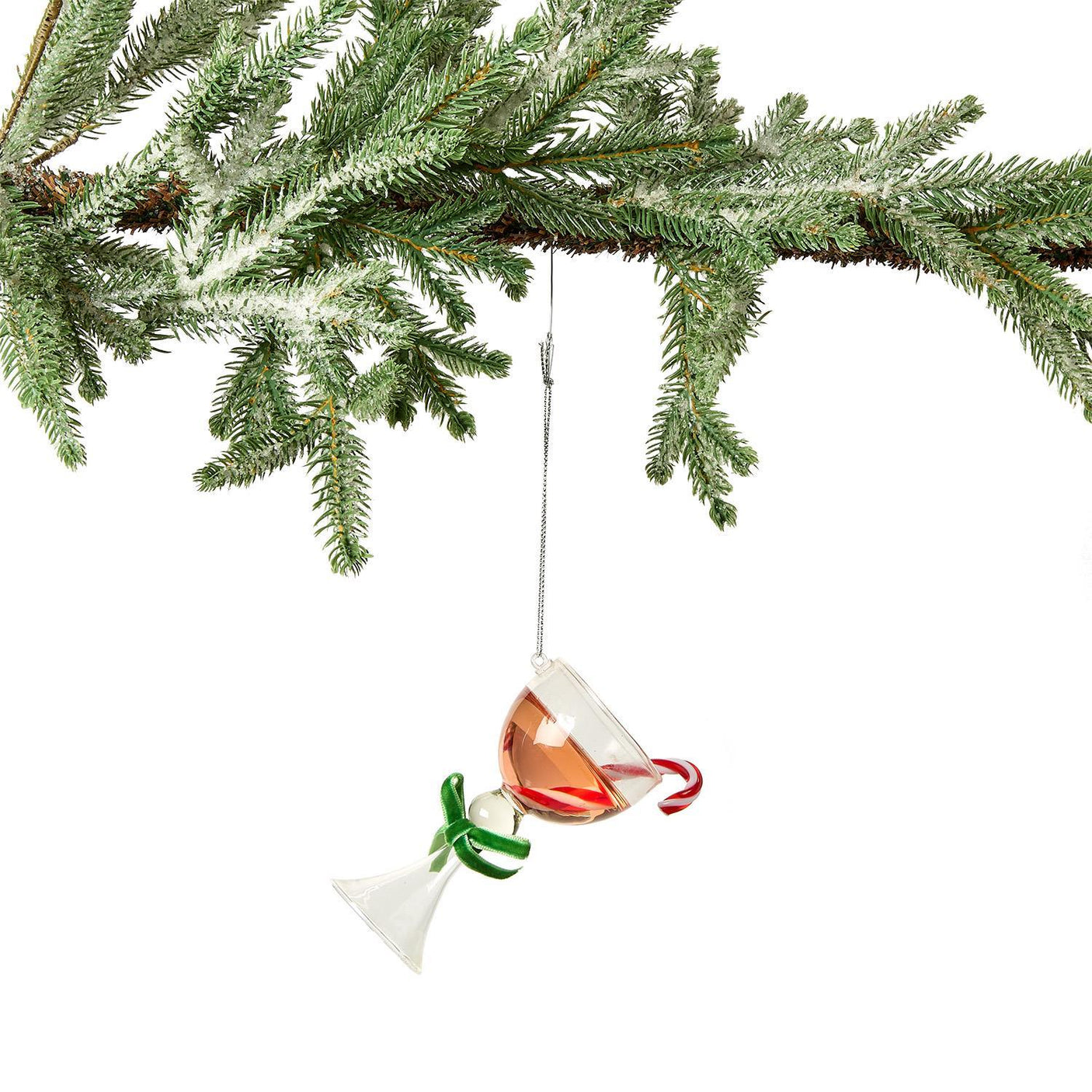 Holiday Cocktail Drink Christmas Ornament