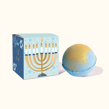 Happy Hanukkah Gift Boxed Bath Bomb