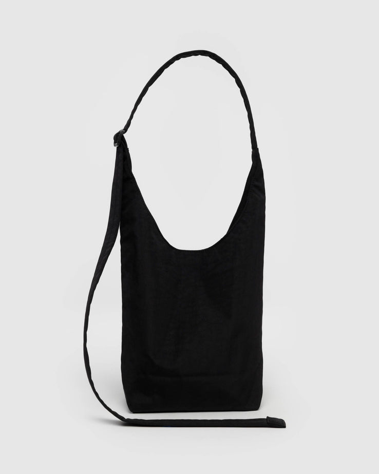 Small Nylon Sling Bag - Black