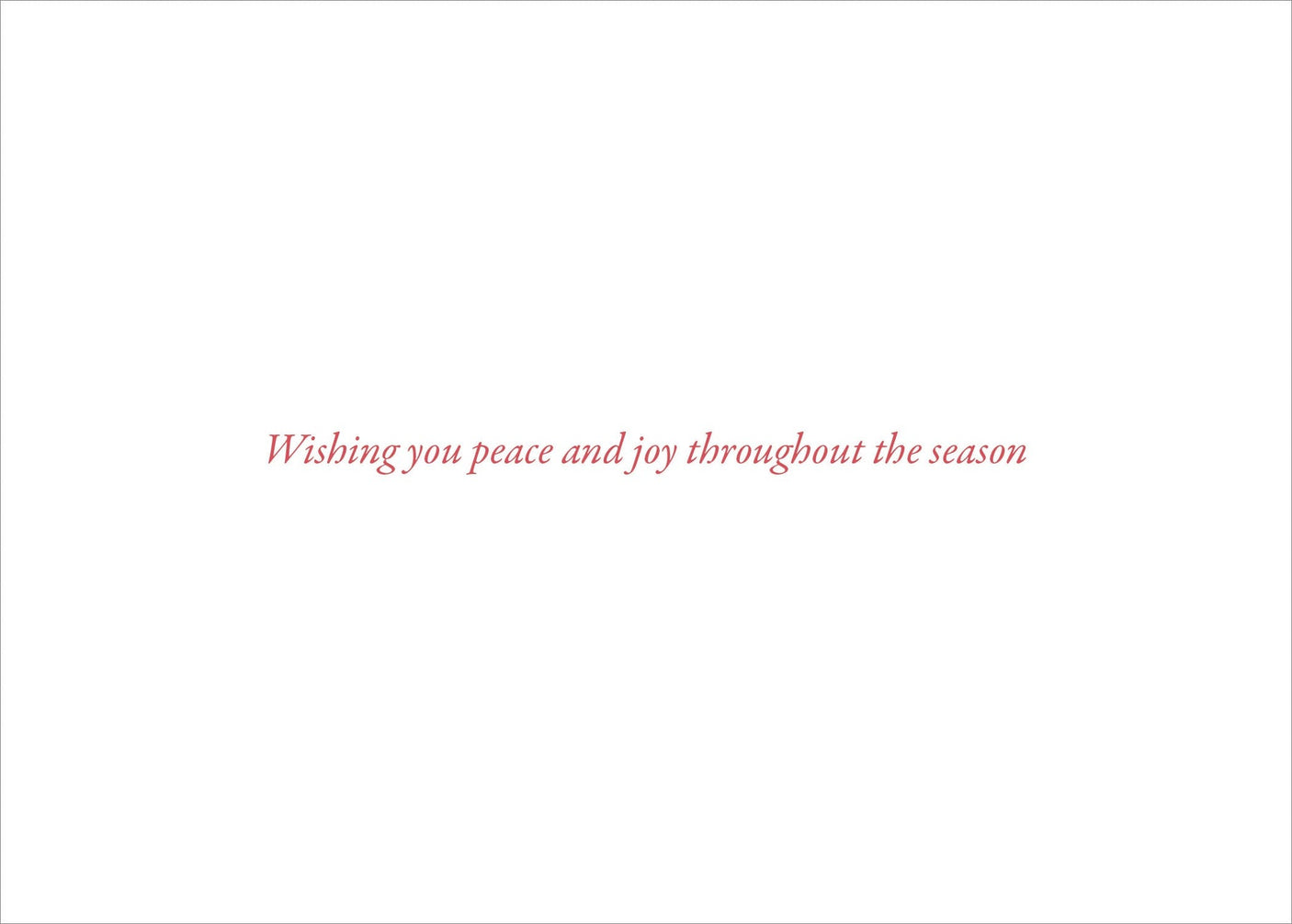 Wreath of Peace Deluxe Box Holiday Cards