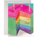 Big Birthday Big Cake Greeting Card