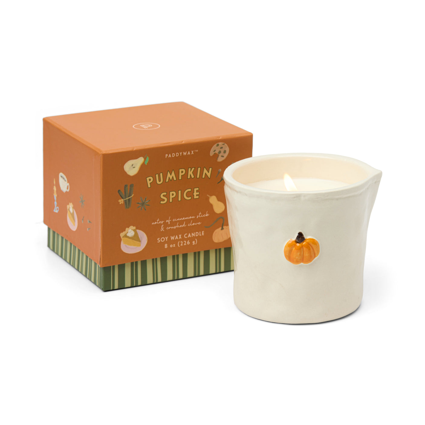 Ceramic Bistro Creamer Candle 8 oz