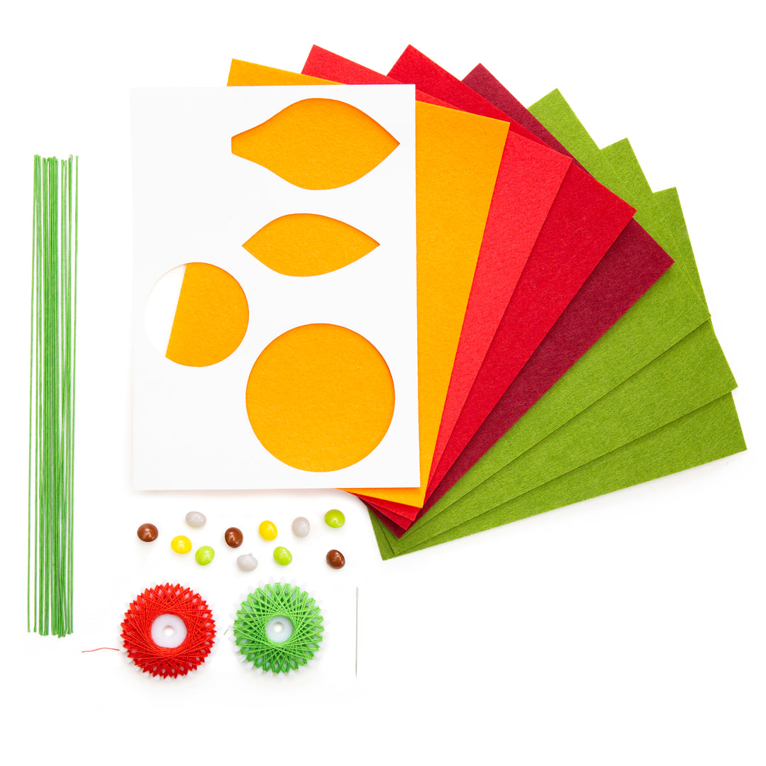 Crafters DIY Kit - Felt Flower Bouquet
