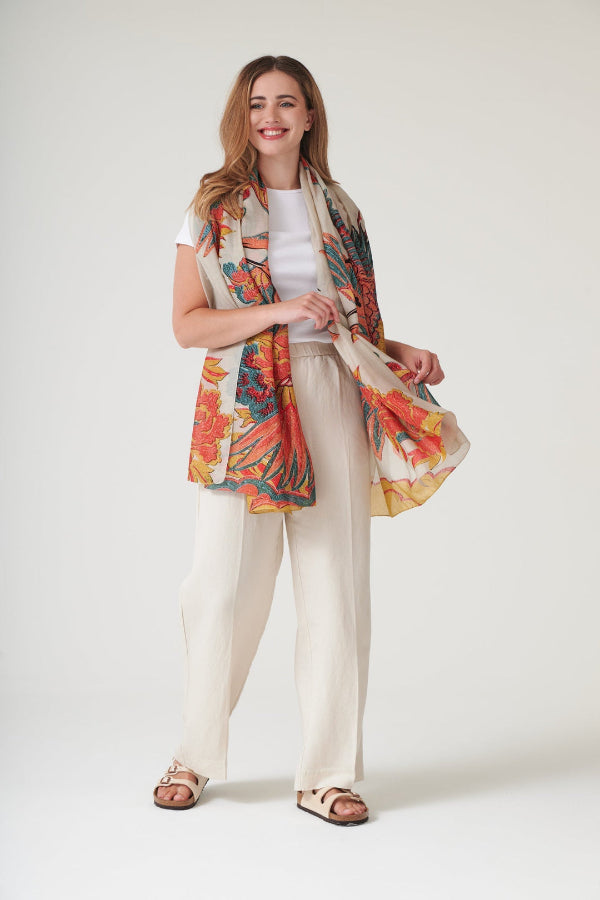 Crane Stone Scarf