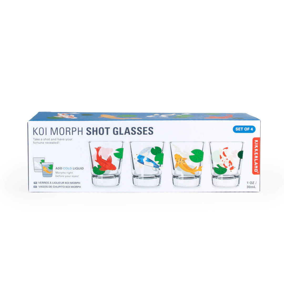 Koi Fish Morph Heavy Duty Shot Glasses - Hello World Modern Mercantile