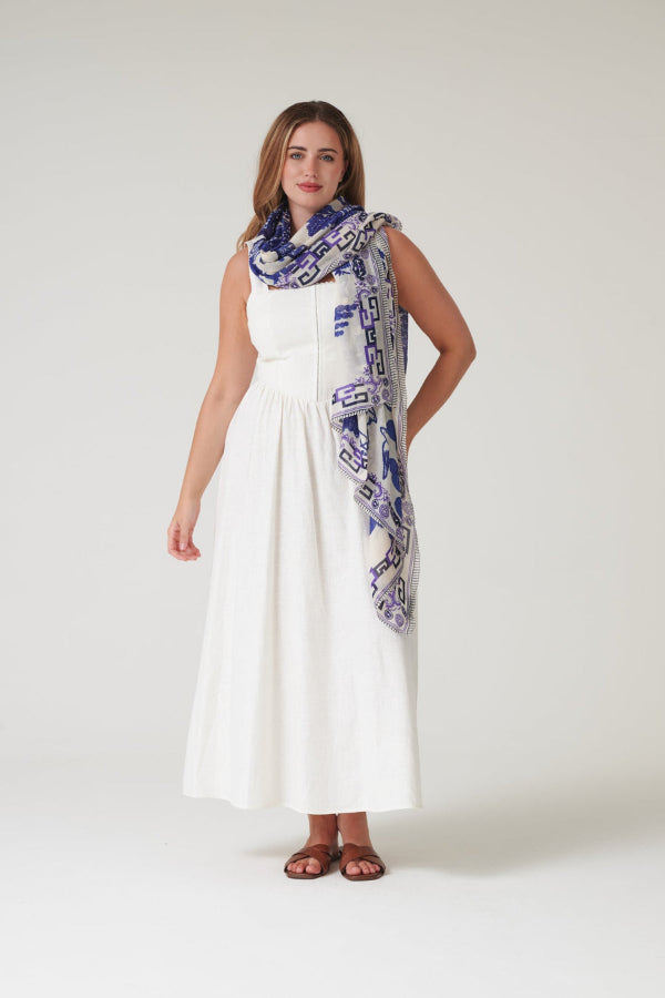 Blue Giant Willow Tree Scarf