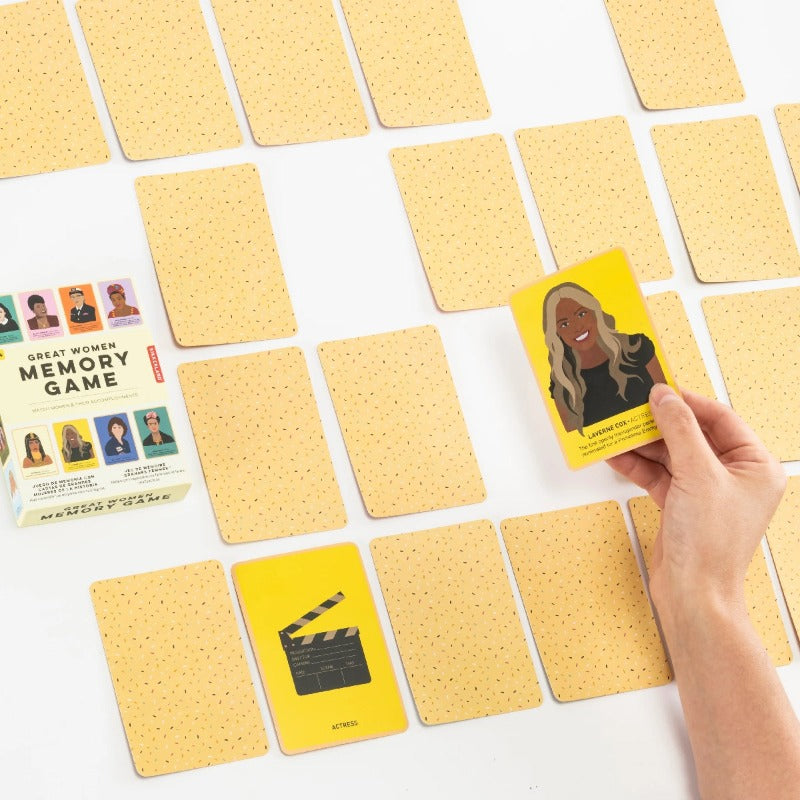 Great Women Matching Memory Game