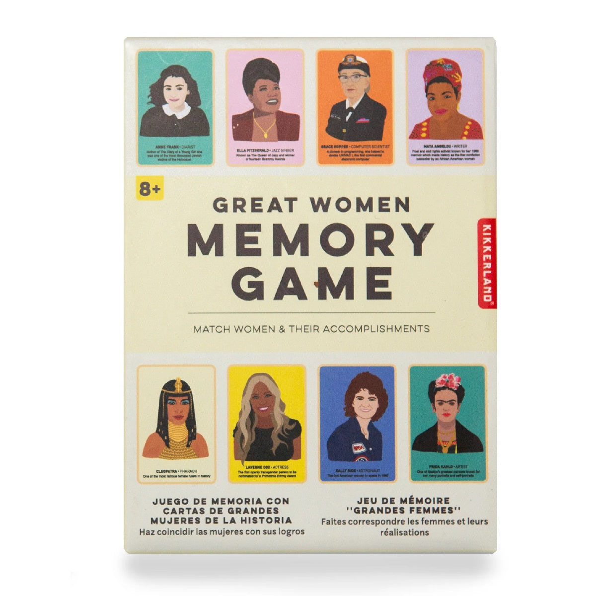 Great Women Matching Memory Game Package
