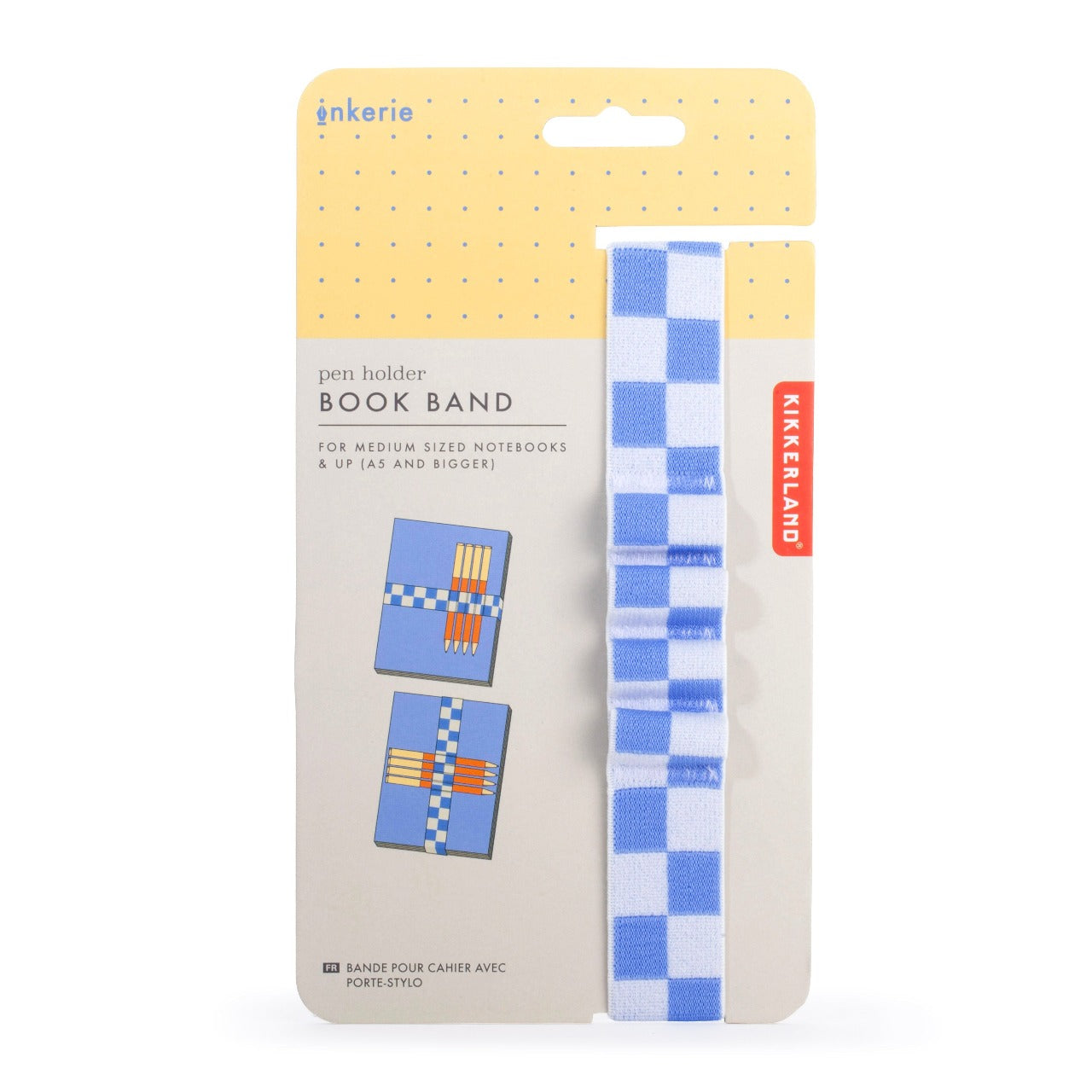 Inkerie Blue Pen Holder Book Band