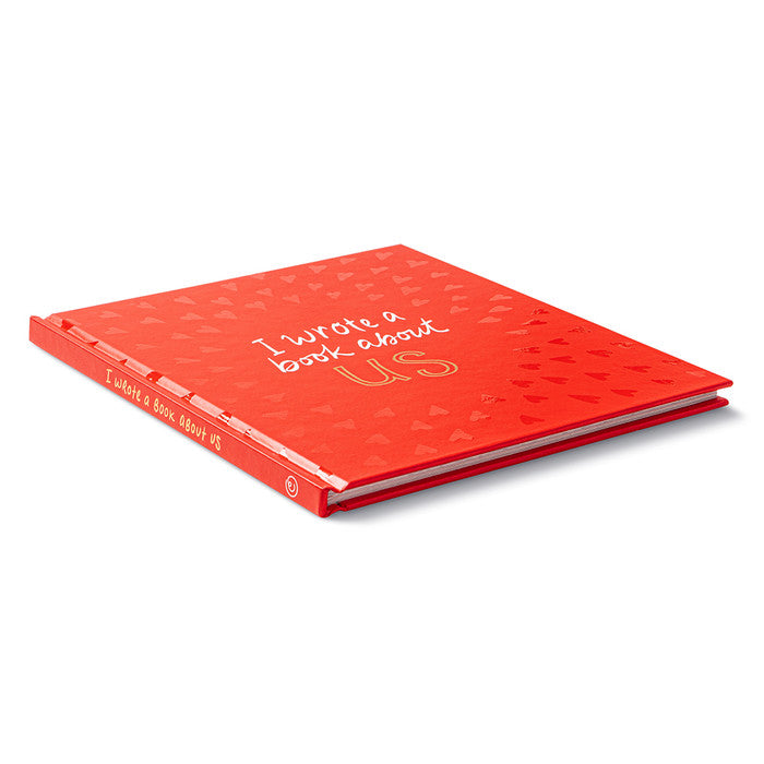 I Wrote A Book About Us Gift Book Side View