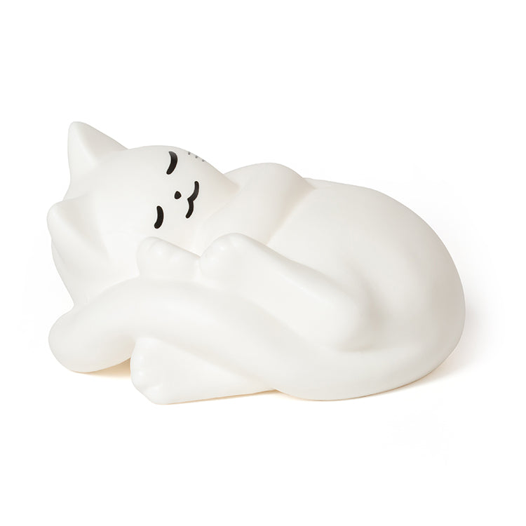 Cozy Cat Porcelain Light