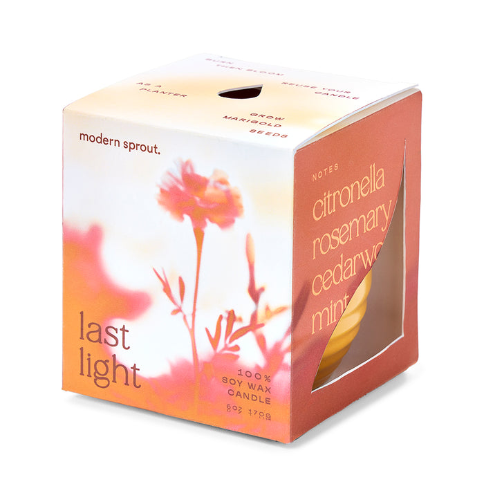 Garden Vibes Soy Candle - 2-in-1 Planter & Candle Gift Set - Hello World Modern Mercantile