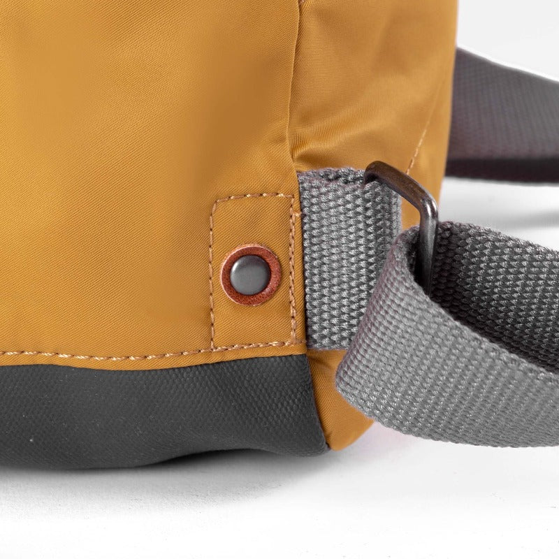 Bantry B Small Sustainable Recycled Nylon Backpack Corn Detail Hardware