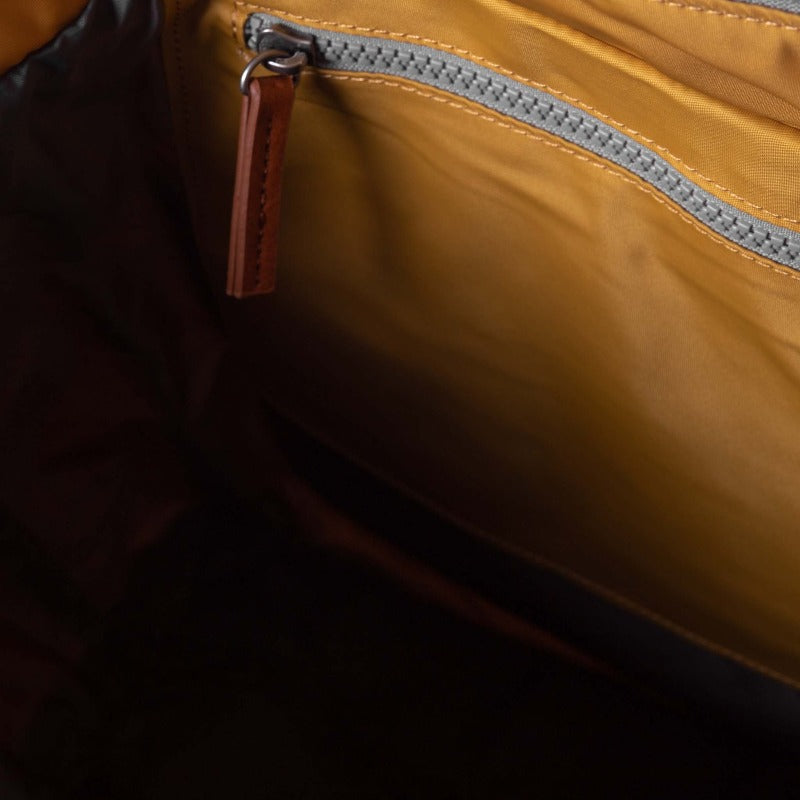 Bantry B Small Sustainable Recycled Nylon Backpack Corn Interior