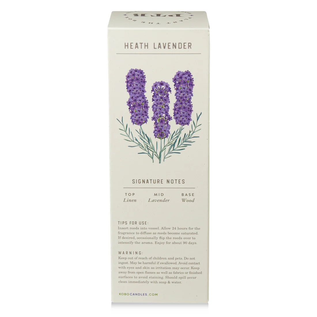 Heath Lavender - Plant The Box Scented Reed Diffuser