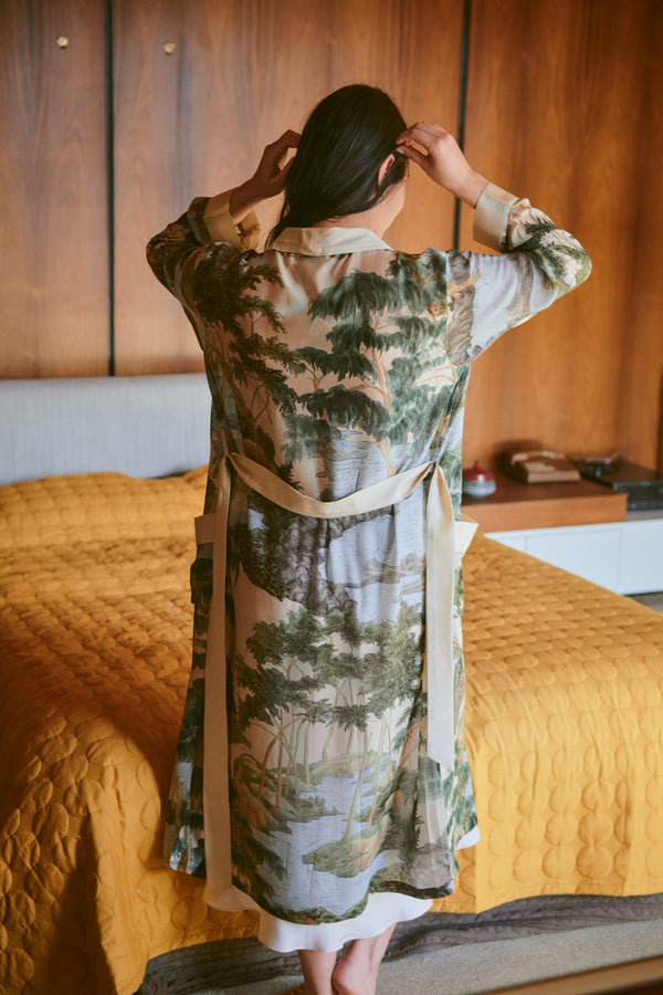 Rivers and Trees Robe