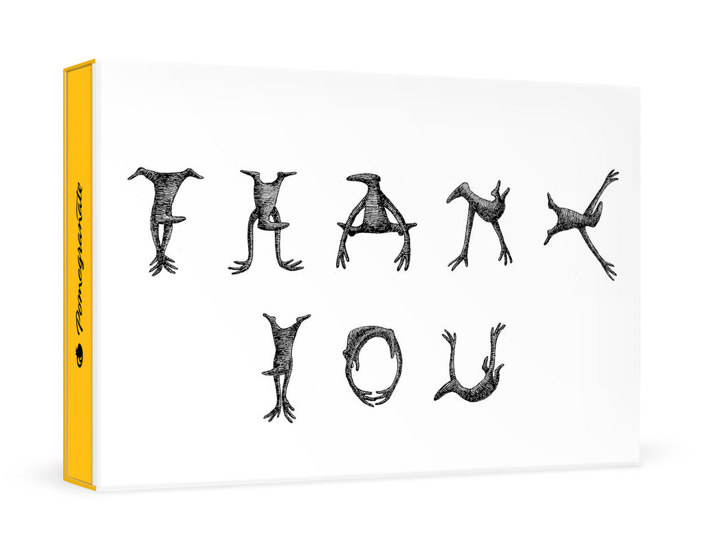 Edward Gorey: Figbash Boxed Thank You Notes Front View