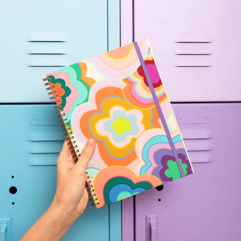 Undated Perpetual Planner - Goal Getter Lite - Trippy Floral Lifestyle 2