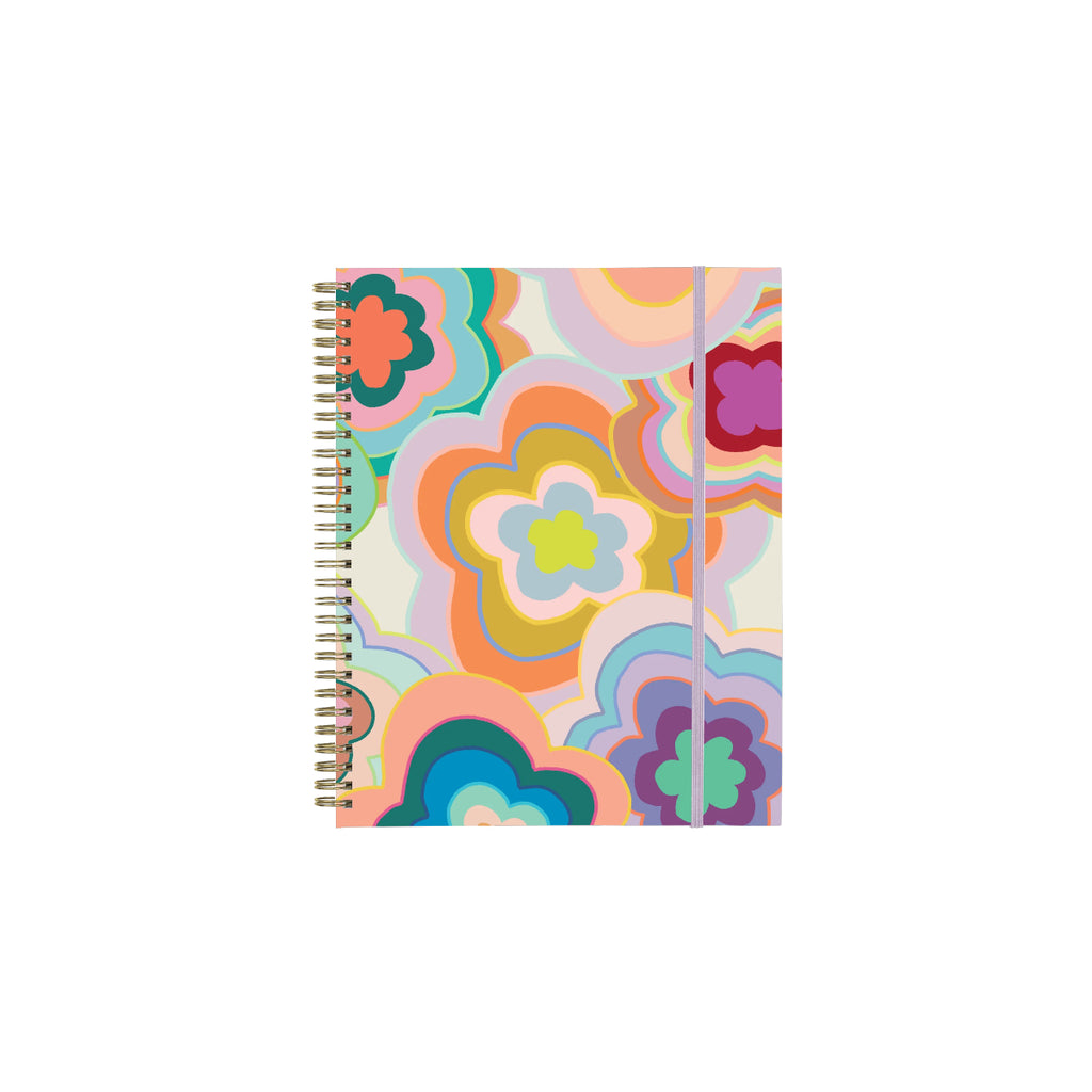 Undated Perpetual Planner - Goal Getter Lite - Trippy Floral