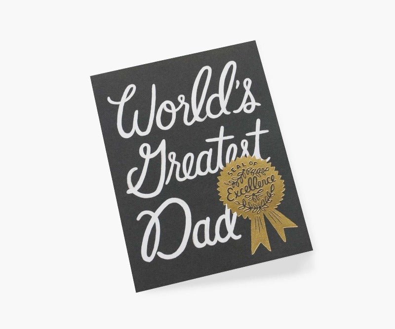 World's Greatest Dad Father's Day Card Lifestyle