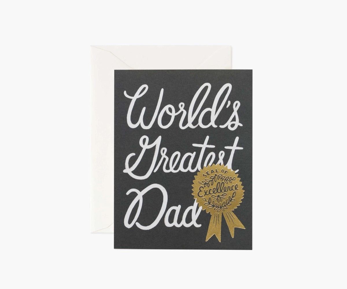 World's Greatest Dad Father's Day Card