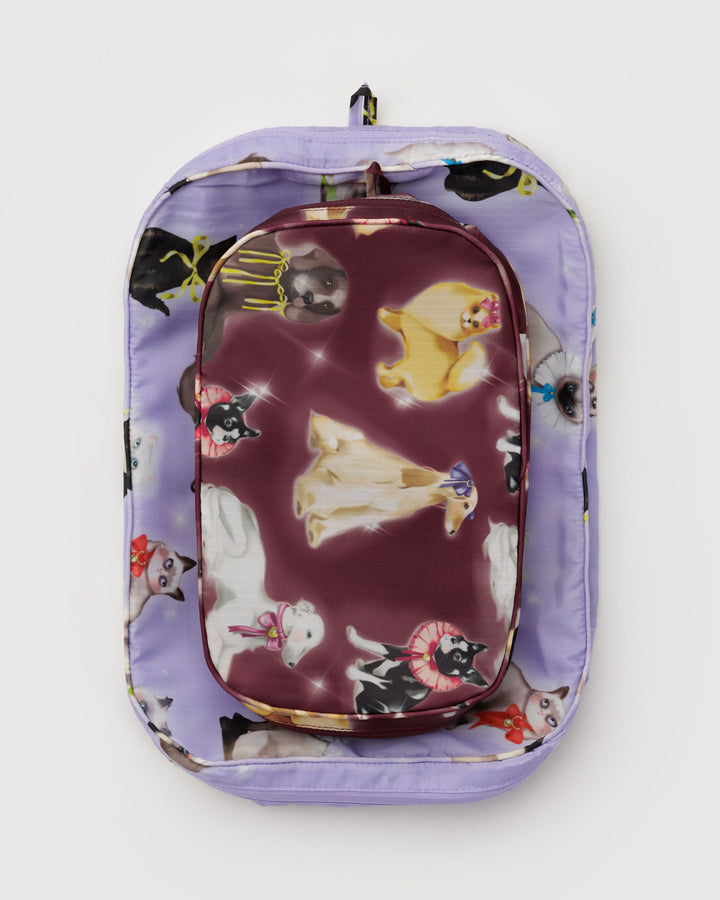 Packing Cube Set - Fancy Animals
