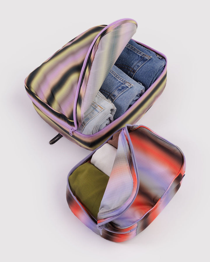 Packing Cube Set - Gradient Stripes