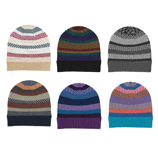 Colorful Cotton Knit Beanie Hat