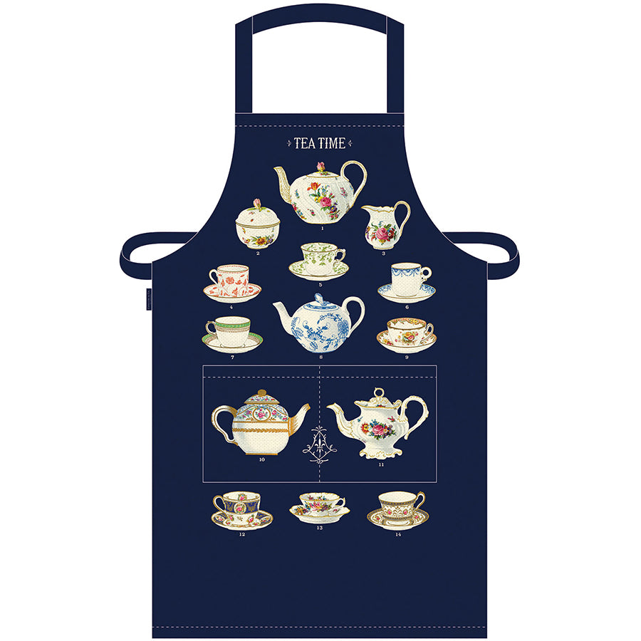 Tea Time Vintage-Style Apron
