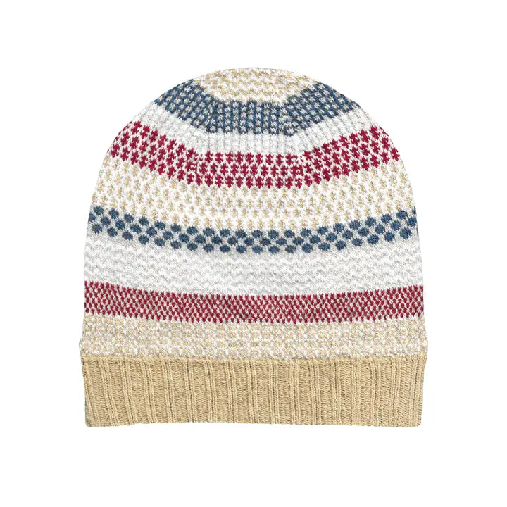 Colorful Cotton Knit Beanie Hat
