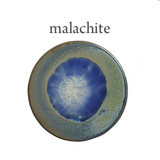Stoneware Agate Trivet Coaster Malachite