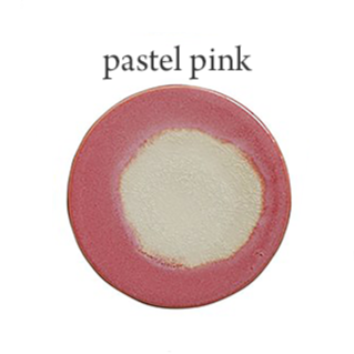 Stoneware Agate Trivet Coaster Pastel Pink
